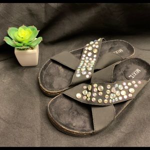 MIXIT Sandals with Gems-Size:8